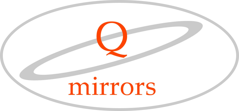 Q-mirrors embleem
